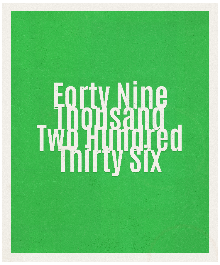 Count #49236