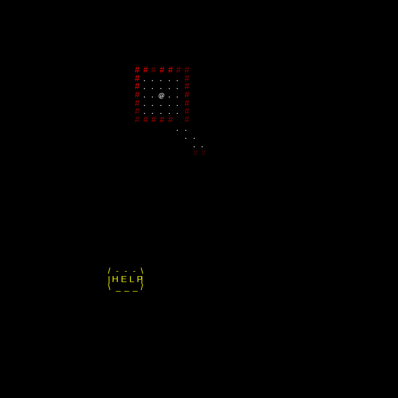 ascii dungeons horror #1