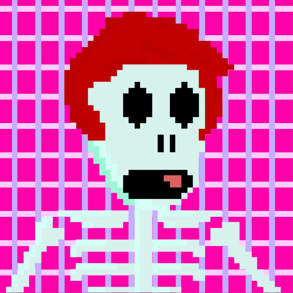 PIXEL SKULLETTI 1 #262