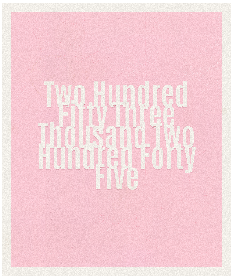 Count #253245