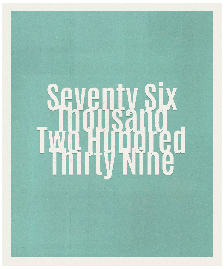 Count #76239
