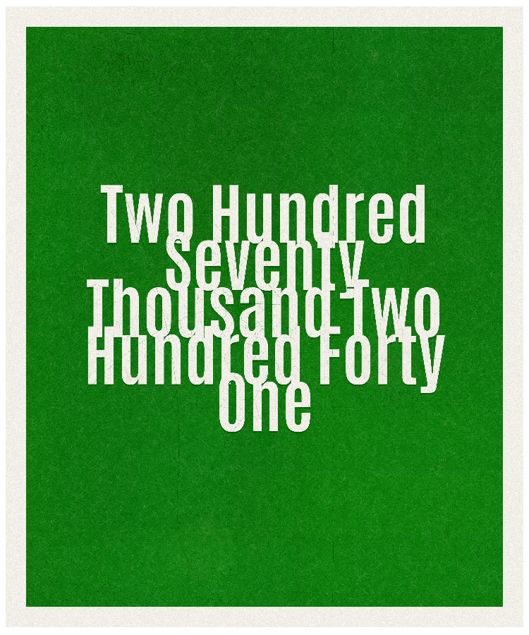 Count #270241