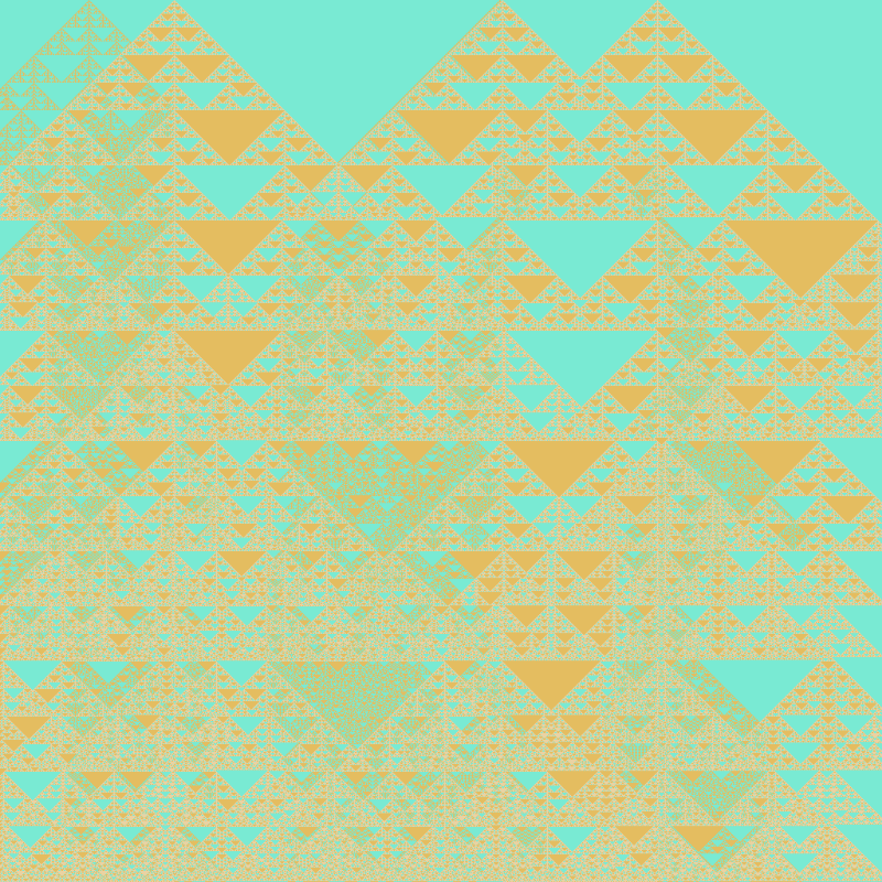 Totalistic Cellular Automata #77