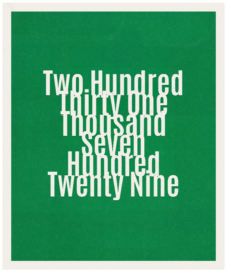 Count #231729