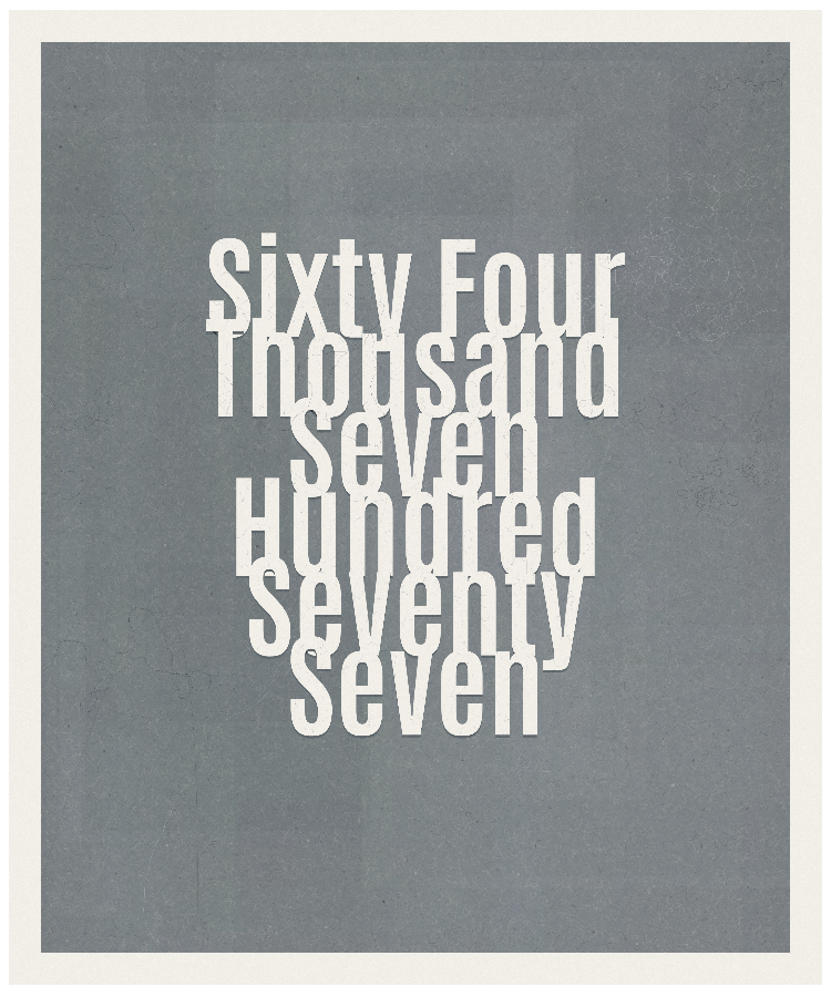 Count #64777