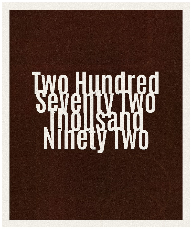 Count #272092