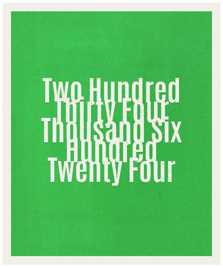 Count #234624