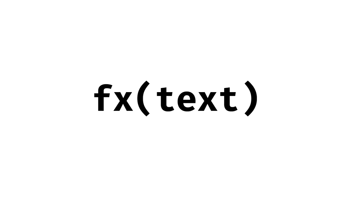 fx(text)