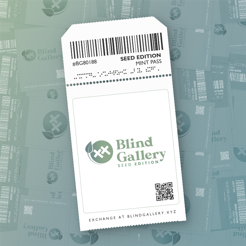 Blind Gallery Mint Pass (Seed Edition) #196