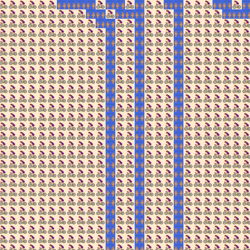 Elementary Cellular Emoji Automata #569