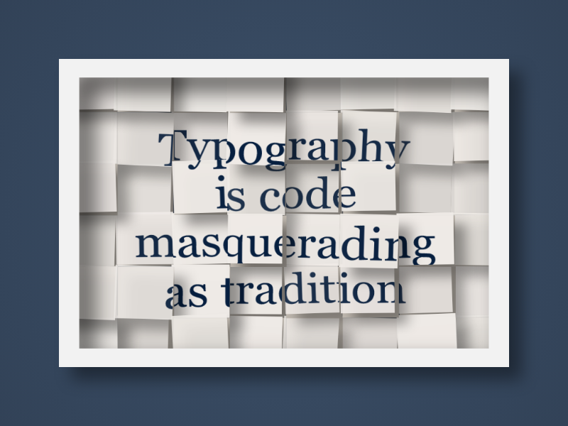 The Metaphor Machine #33645
