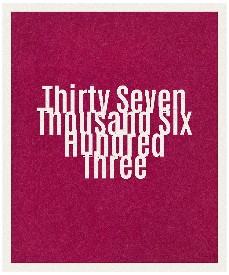 Count #37603