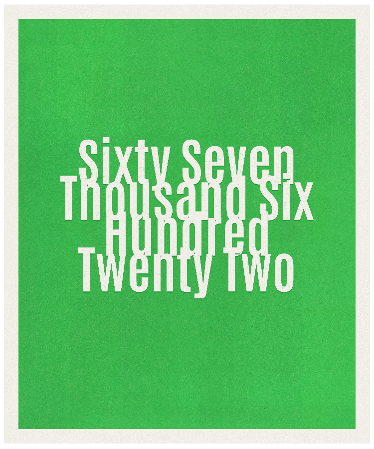 Count #67622