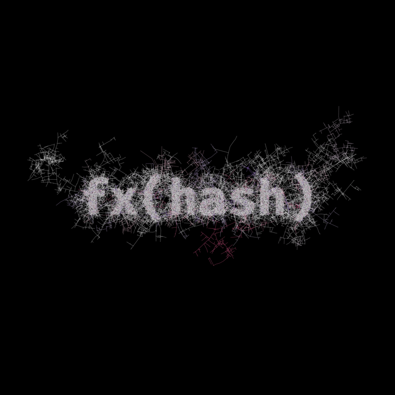 FXHASH Generative Logo #134