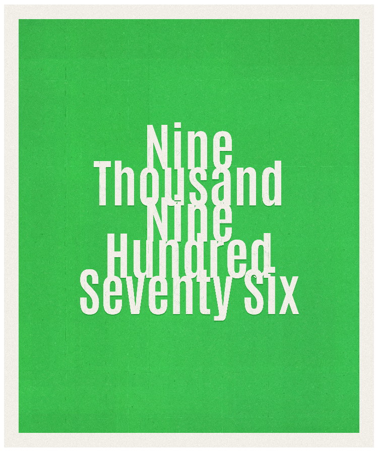 Count #9976