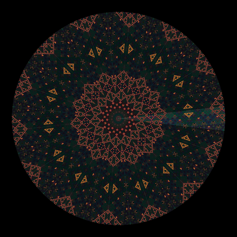 Binary kaleidoscope #87