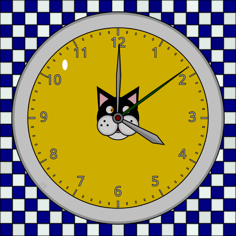 The Shifting Clockscape #9