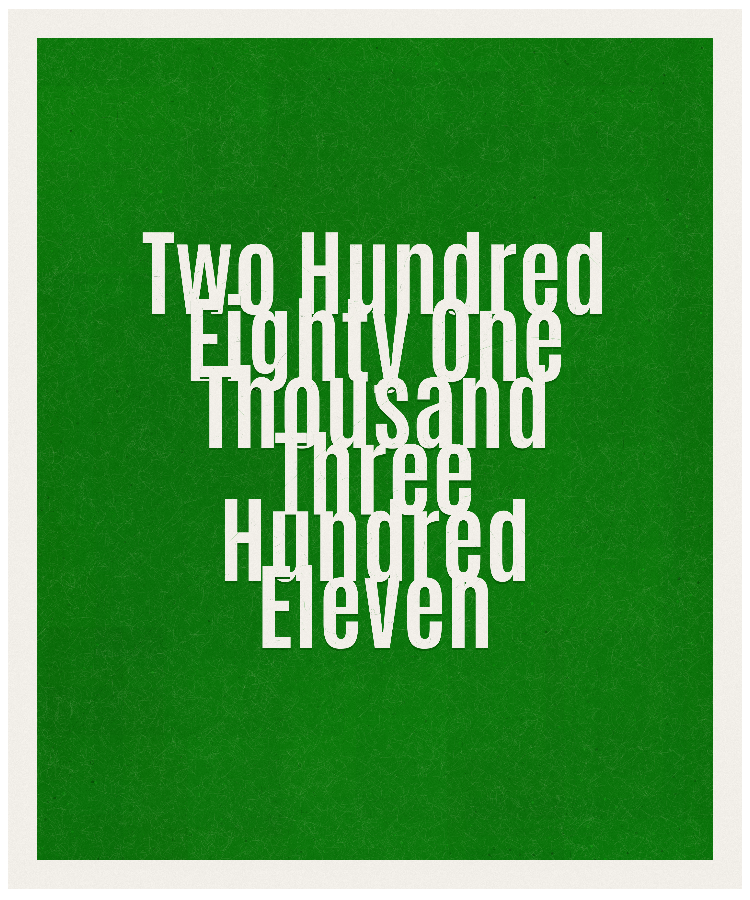 Count #281311