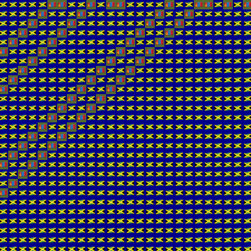 Elementary Cellular Emoji Automata #635