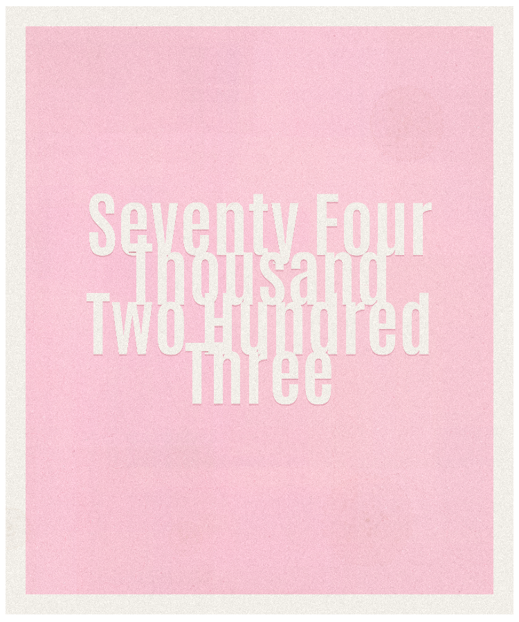 Count #74203