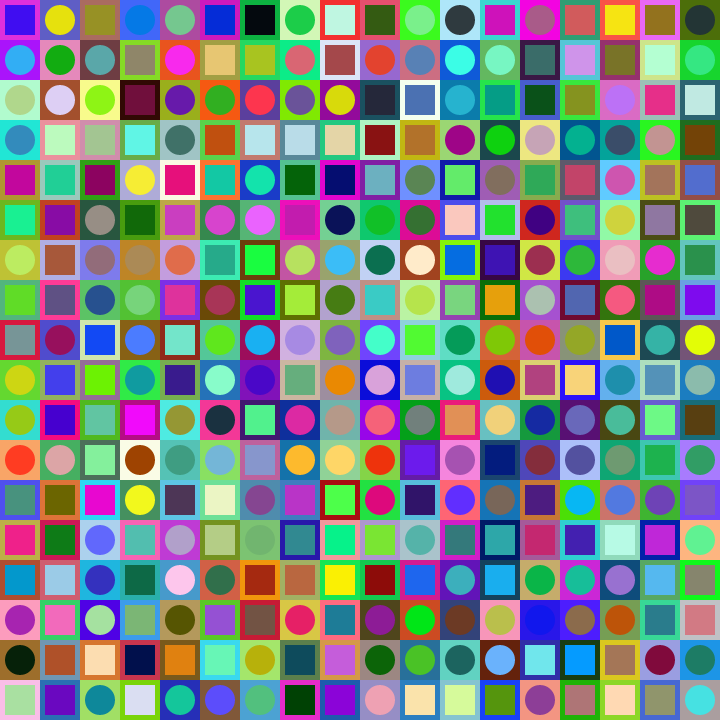 Square Dot Composition #258