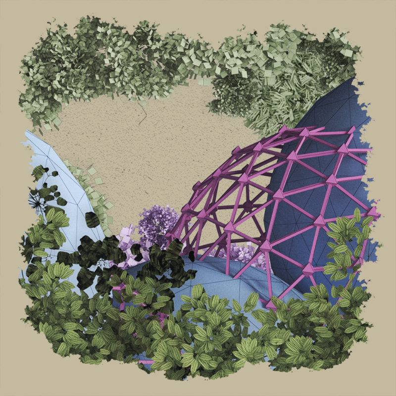 Geo-forest #3dart #42