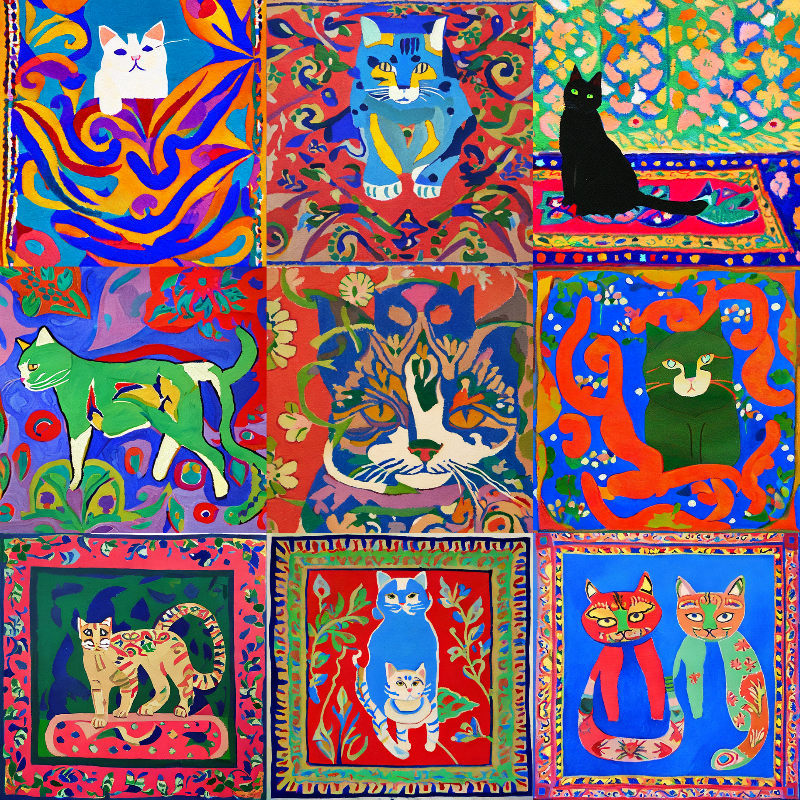 99 Patchworks of 9 Lives #23