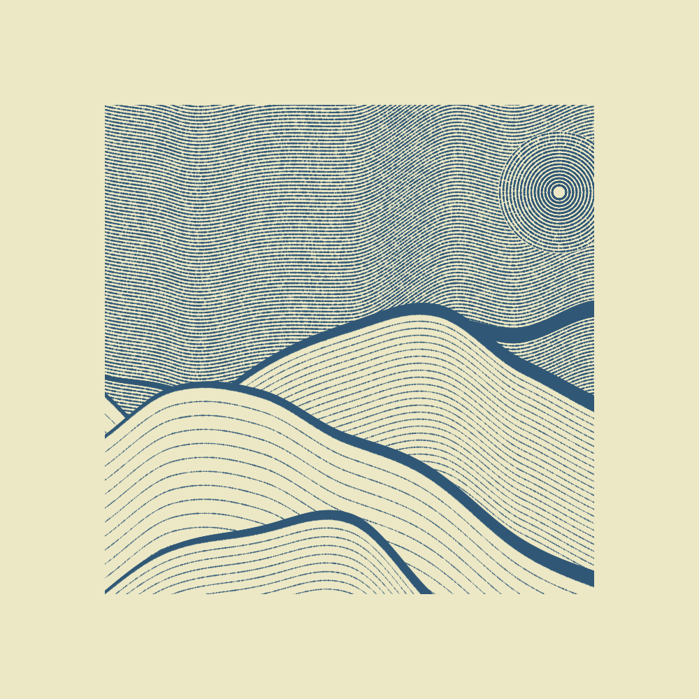 One color sketch #13