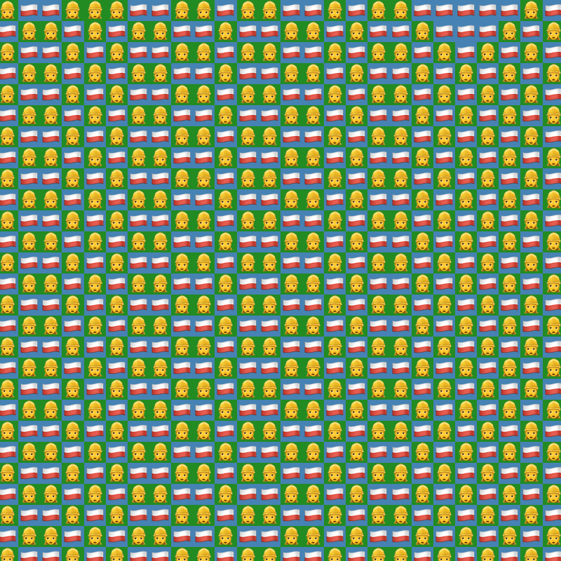 Elementary Cellular Emoji Automata #729