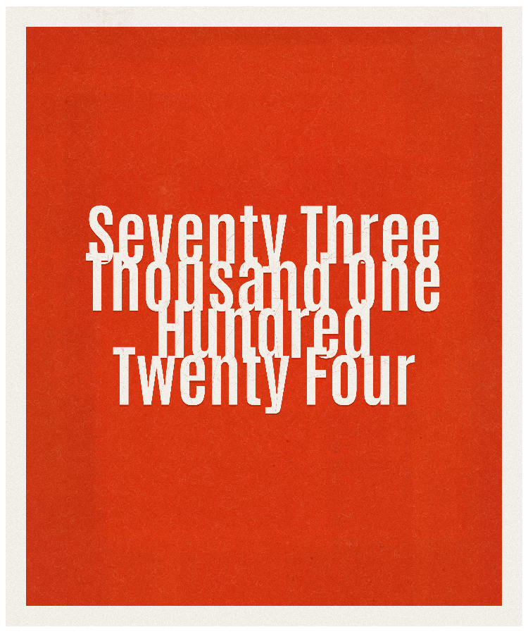 Count #73124
