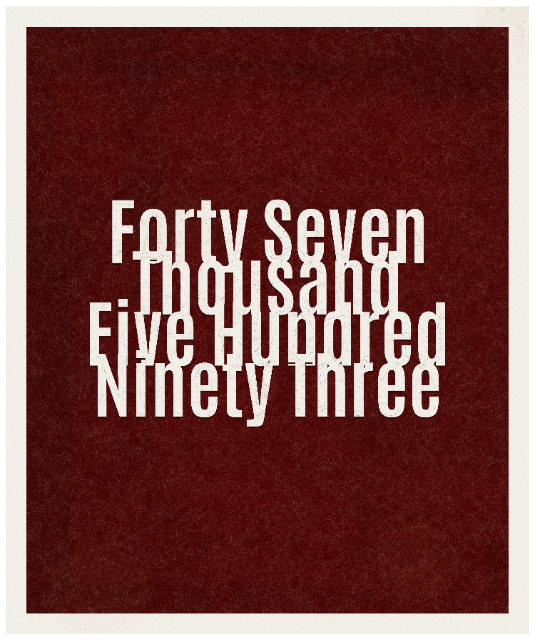 Count #47593