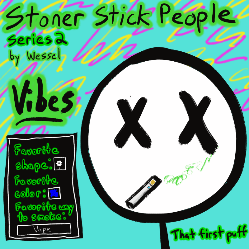 Stoner Stick People Series 2 #10