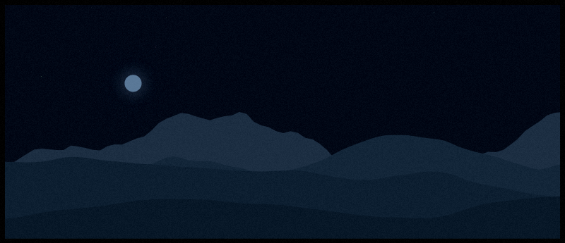 The Valley • Landscape study #37