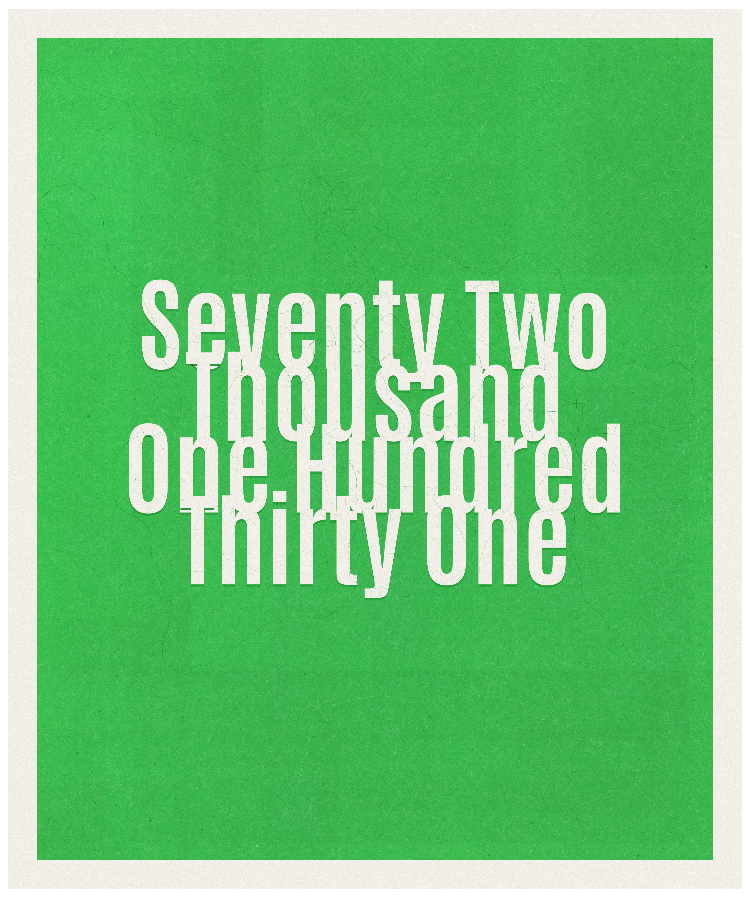 Count #72131