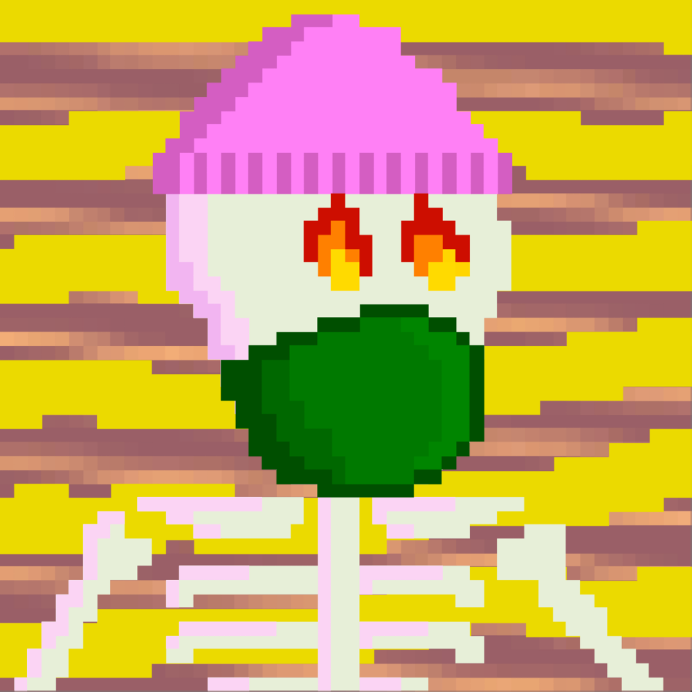 PIXEL SKULLETTI 1 #278