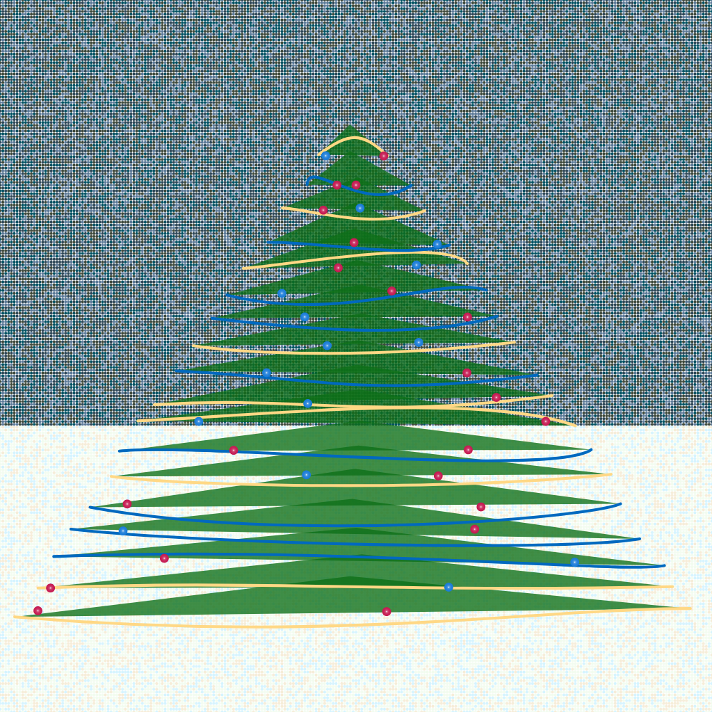 A random christmas tree