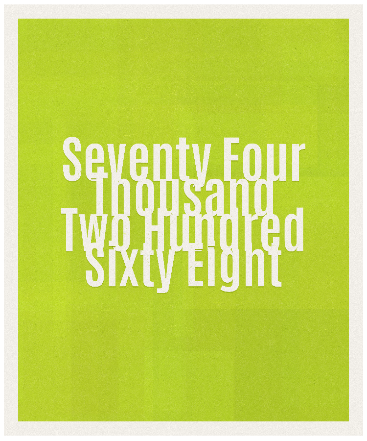 Count #74268
