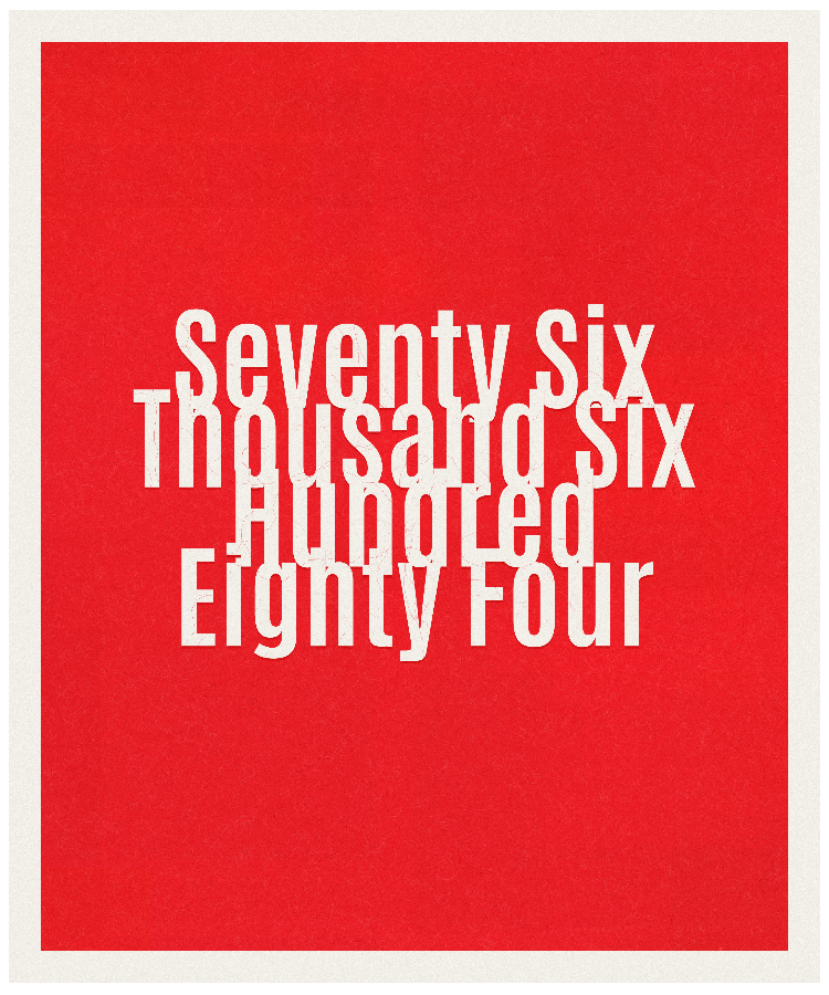 Count #76684