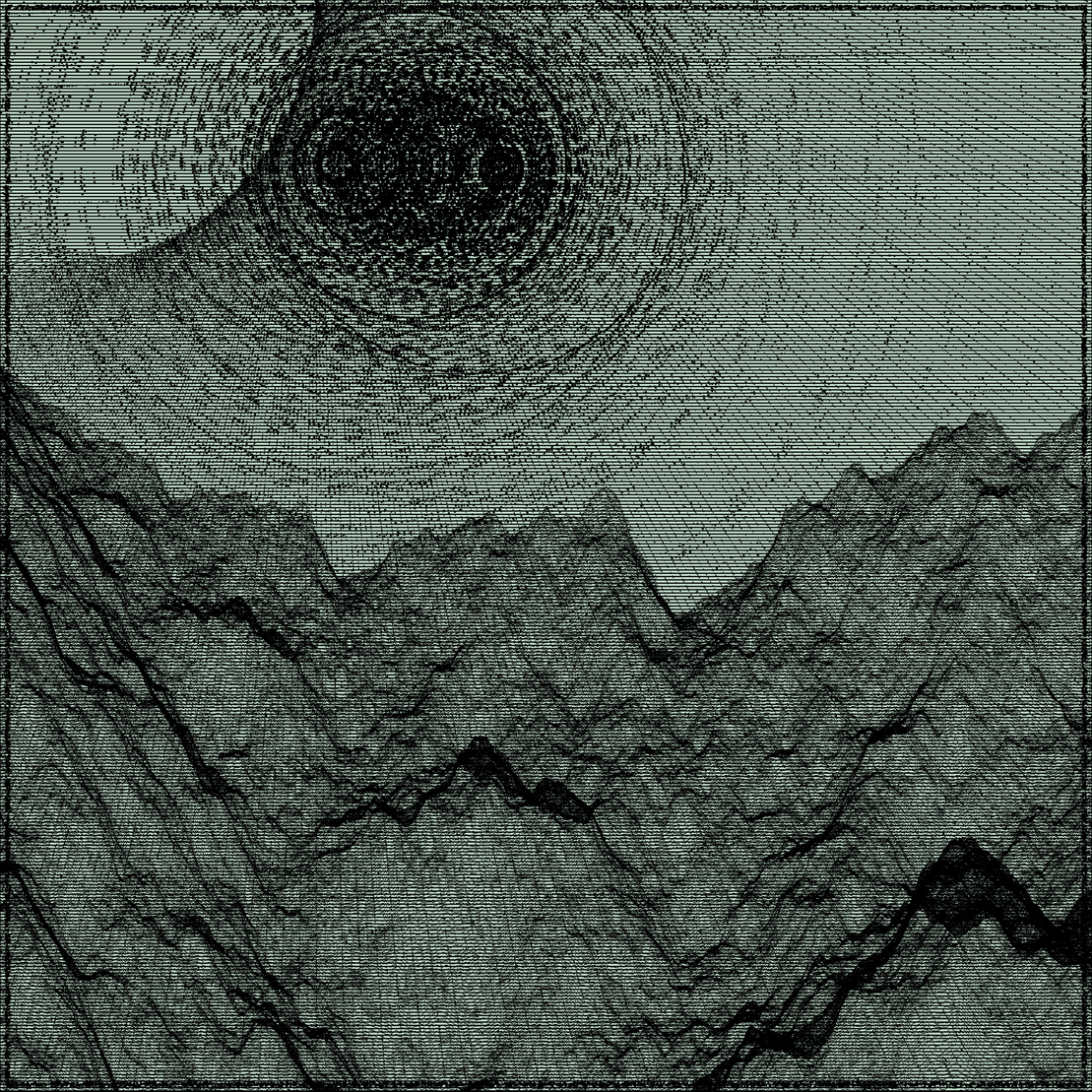 Surreal classic generative landscape #48