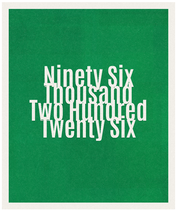 Count #96226