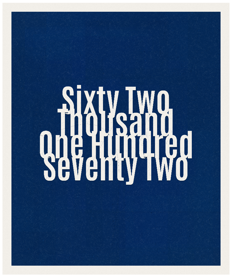 Count #62172