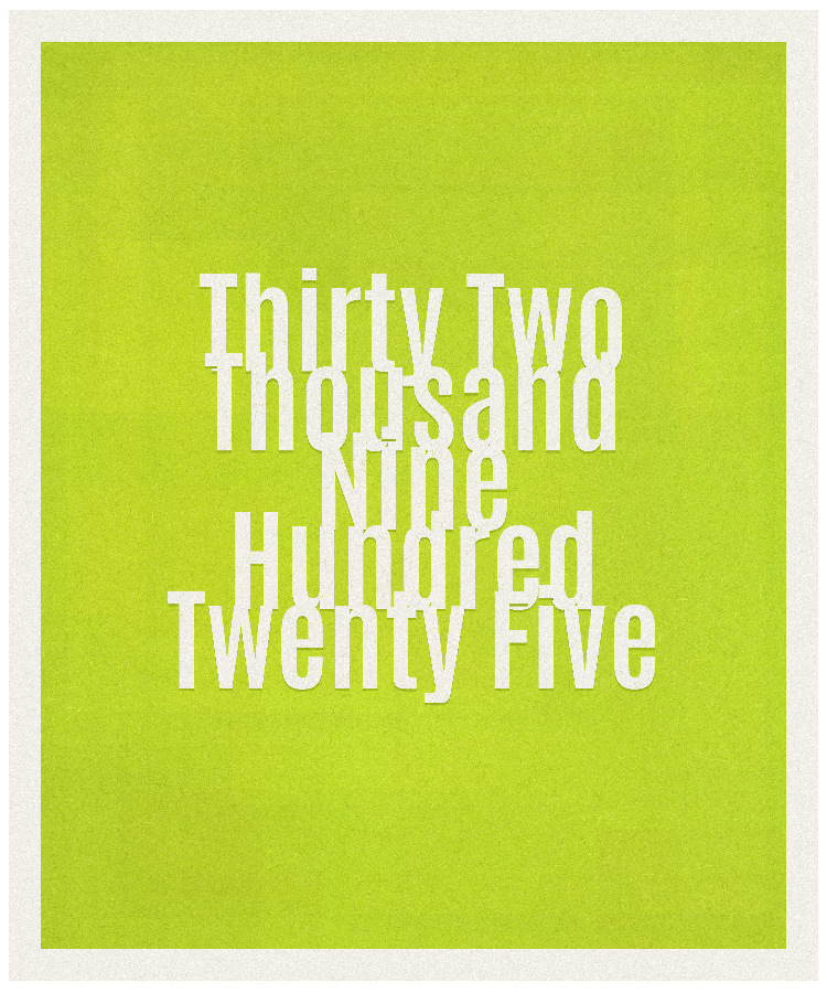 Count #32925