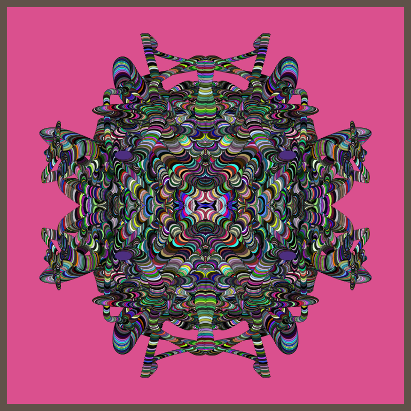 Symmetric Perlinized Ellipse #13