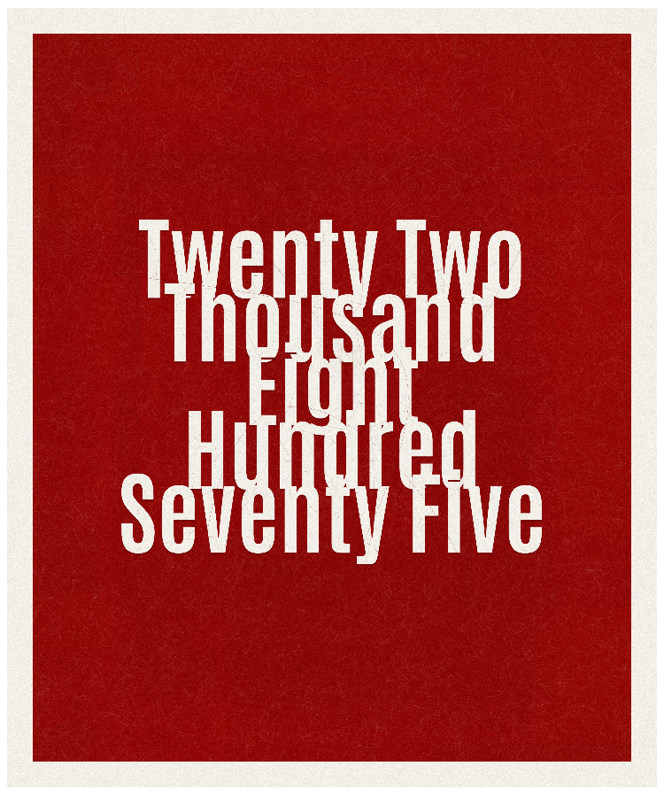Count #22875
