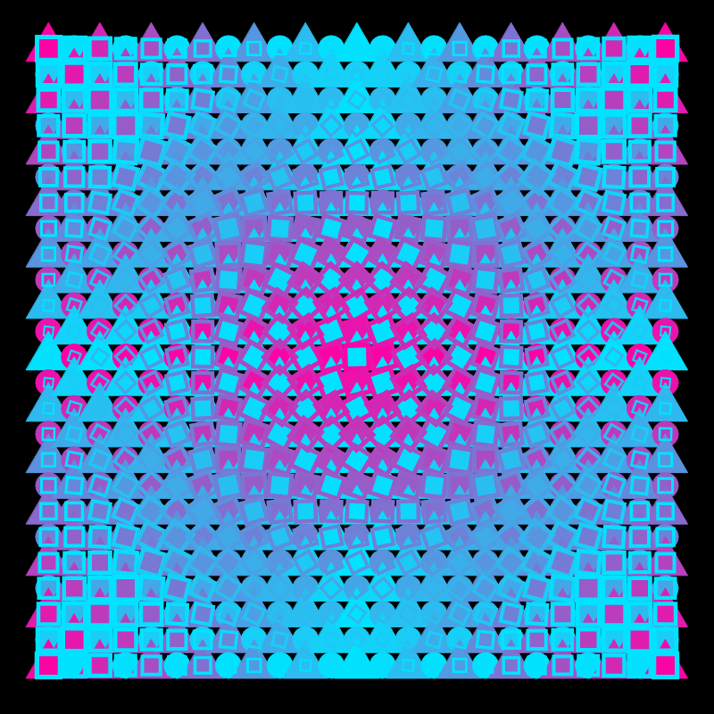 Hyper-Vasarely #8