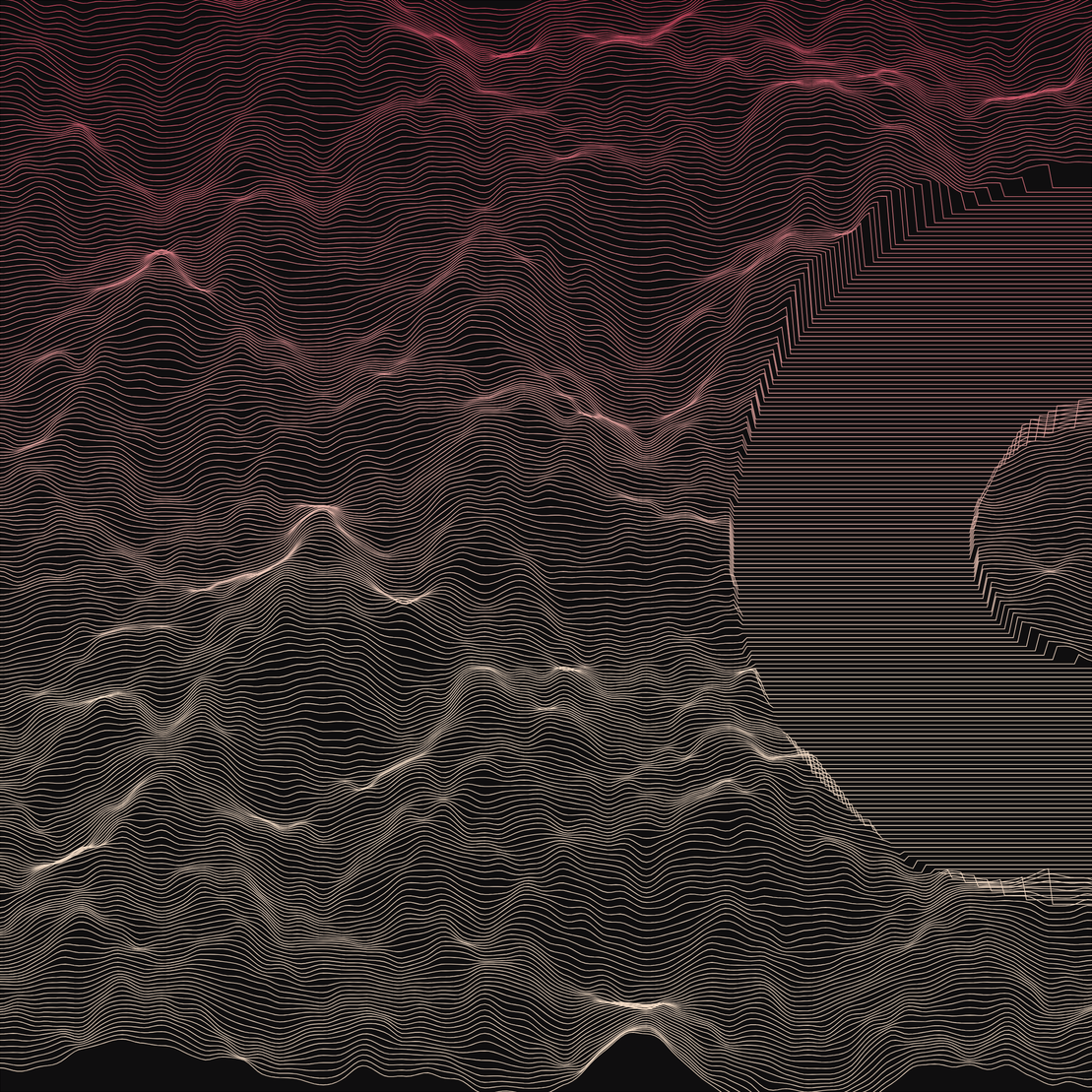 Waves Circle (For Plotter) #11