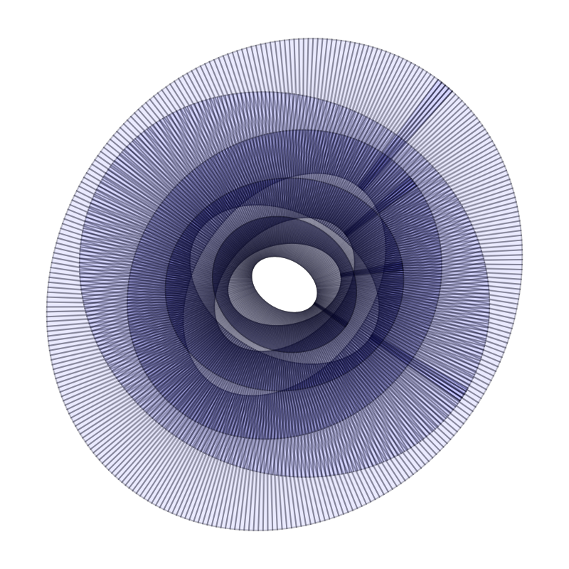 Moiré_Ellipses_Light #14