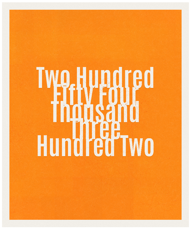Count #254302