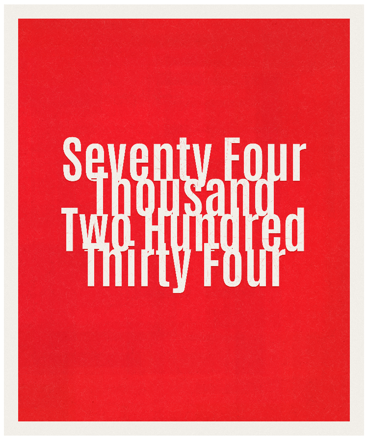 Count #74234