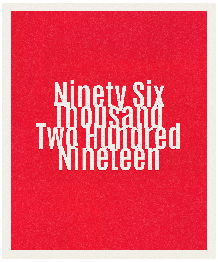 Count #96219